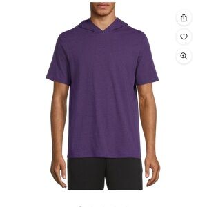 NWT men's XXL hooded shirt